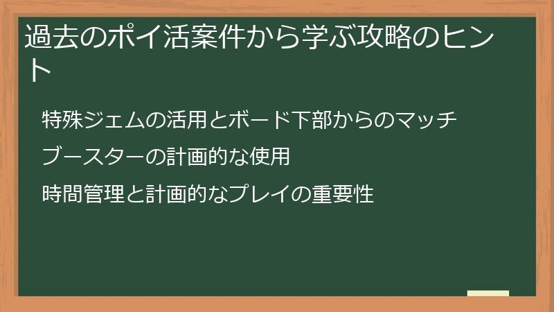過去のポイ活案件から学ぶ攻略のヒント