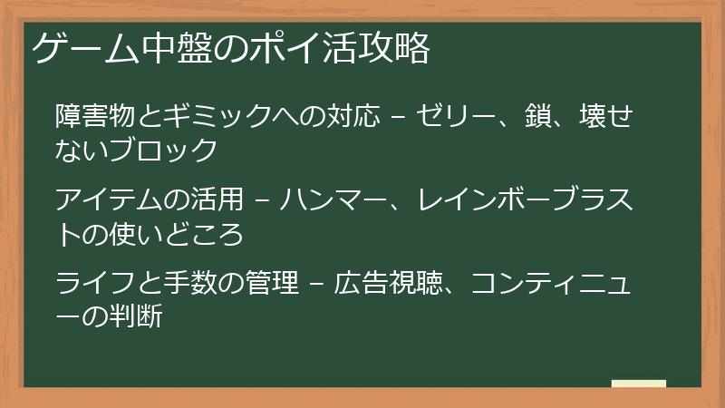ゲーム中盤のポイ活攻略