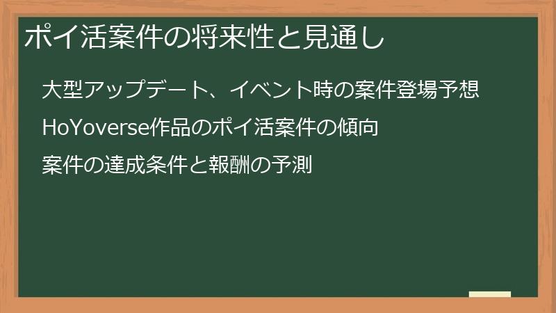 ポイ活案件の将来性と見通し